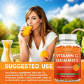 Vitamin C Supplement- Powerful Antioxidant Properties That Support Energy Production, Immunity and Skin Collagen - 60 Gummies