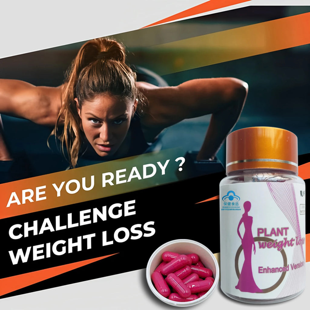 Detox Slim, Metabolism Booster, Burn Fat, 100% Herbal, Vegan & NO SIDE EFFECT Natural Cassia Seed & lotus leaf Pills