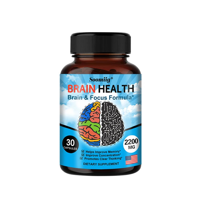 Ginkgo Biloba Supplement - Memory and Learning, Promotes Brain Health, Improves Clarity, Improves Concentration Supplement