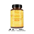 Vitamin C Capsules 1000mg - Immune System and Collagen Booster, Skin Health, Antioxidant Supplements