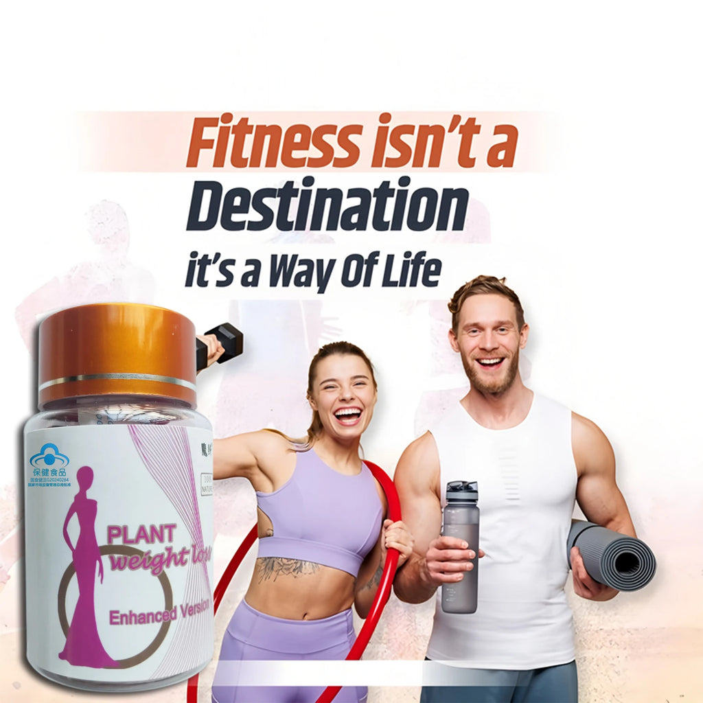 Detox Slim, Metabolism Booster, Burn Fat, 100% Herbal, Vegan & NO SIDE EFFECT Natural Cassia Seed & lotus leaf Pills