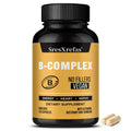 B Vitamin Supplements - with B12 for Mood, Brain, Nervous System, Energy, Metabolism, Relieve Fatigue, Heart Health