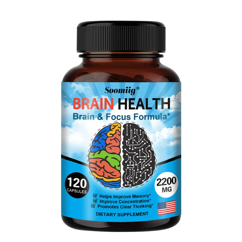 Ginkgo Biloba Supplement - Memory and Learning, Promotes Brain Health, Improves Clarity, Improves Concentration Supplement