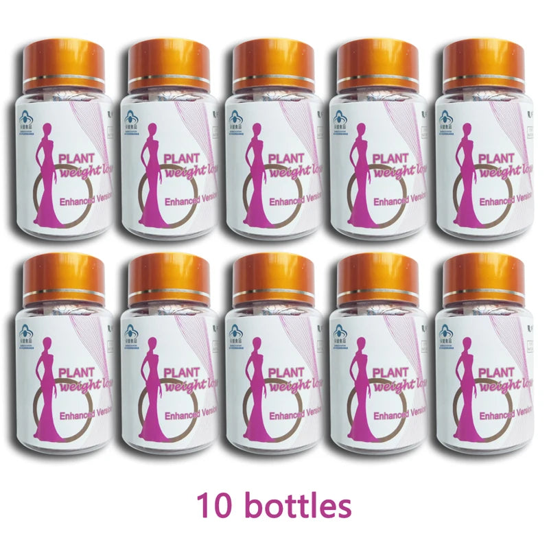 Detox Slim, Metabolism Booster, Burn Fat, 100% Herbal, Vegan & NO SIDE EFFECT Natural Cassia Seed & lotus leaf Pills