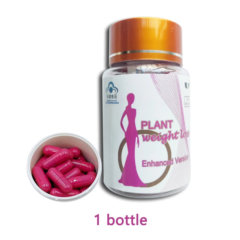 Detox Slim, Metabolism Booster, Burn Fat, 100% Herbal, Vegan & NO SIDE EFFECT Natural Cassia Seed & lotus leaf Pills