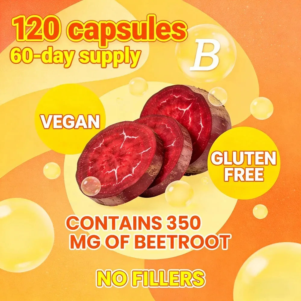 B Vitamin Supplements - with B12 for Mood, Brain, Nervous System, Energy, Metabolism, Relieve Fatigue, Heart Health