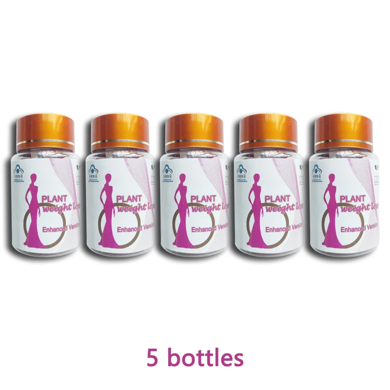 Detox Slim, Metabolism Booster, Burn Fat, 100% Herbal, Vegan & NO SIDE EFFECT Natural Cassia Seed & lotus leaf Pills