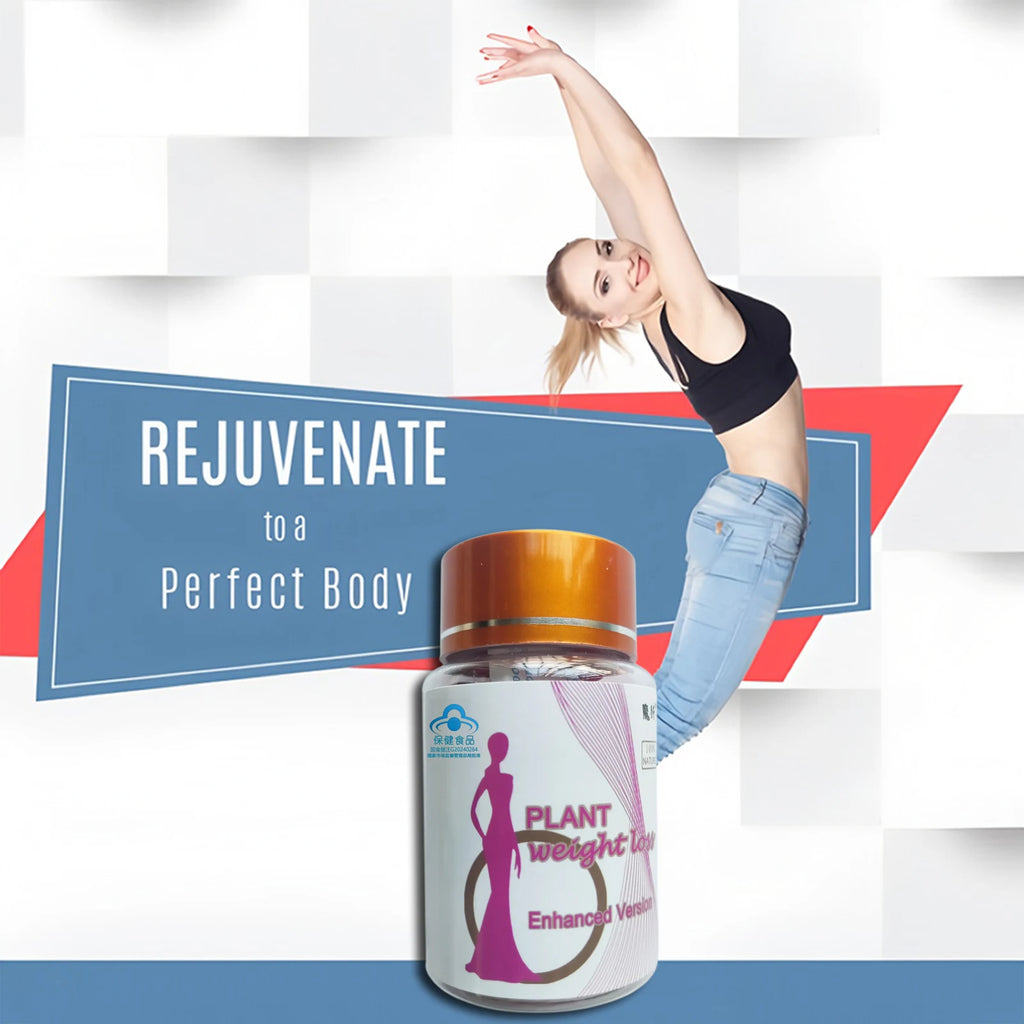 Detox Slim, Metabolism Booster, Burn Fat, 100% Herbal, Vegan & NO SIDE EFFECT Natural Cassia Seed & lotus leaf Pills