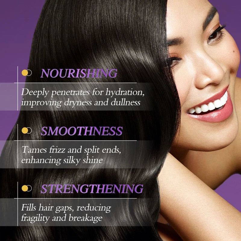 5 Seconds Repair Magical Keratin Hair Mask Damaged Frizzy Hair Soft Smooth Shiny Nutrition Deep Moisturize Hair Care Mask New